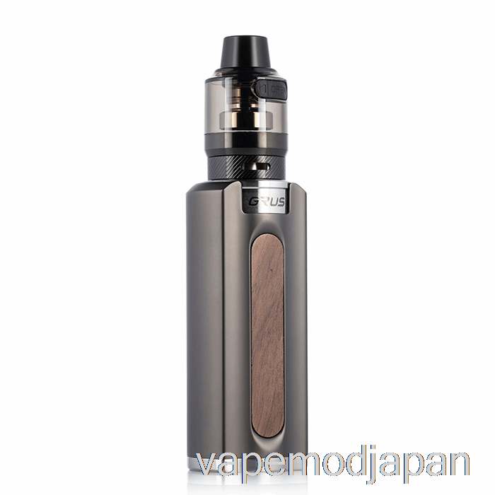 VAPE MOD ロストベイプ GRUS 100W スターターキット ガンメタル / クルミ材
